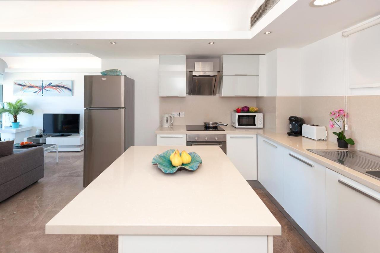 Apartment Marina - Beachfront Protaras Eksteriør bilde